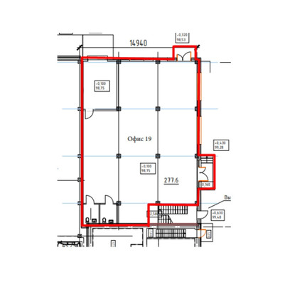 Сдам коммерческое помещение 277,6 м2, Дзержинского ул, 29кБ, Пермь г