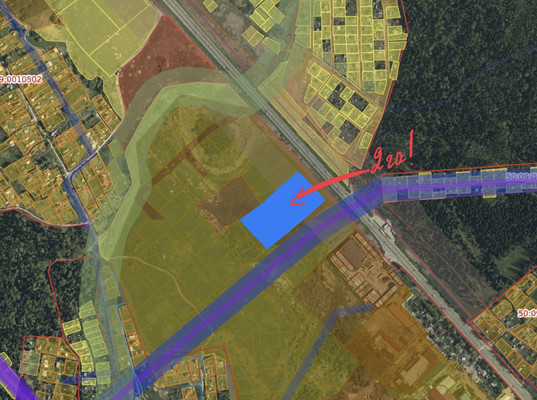 Продам землю для коммерческого использования 203,22 соток, Фермерское хоз., Дачная ул, 2-я Смирновка п