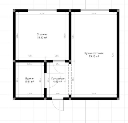 Продам однокомнатную (1-комн.) квартиру, ОДС ул, 3, Нальчик г