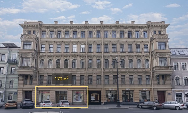 Сдам торговое помещение 130 м2, Невский пр-кт, 119, Санкт-Петербург г