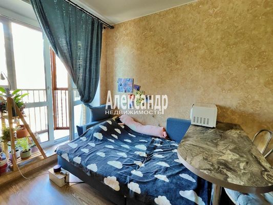 Продам однокомнатную (1-комн.) квартиру, Маршала Блюхера пр-кт, 7к1, Санкт-Петербург г