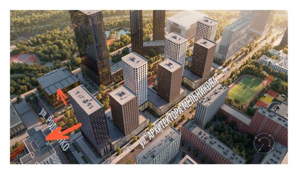 Продам двухкомнатную (2-комн.) квартиру (долевое), Автозаводская ул, 23/2, Москва г