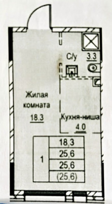 Продам однокомнатную (1-комн.) квартиру, Дмитровское ш, 73, Москва г