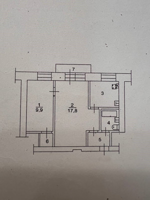 Продам двухкомнатную (2-комн.) квартиру, Менделеева ул, 14, Воскресенск г
