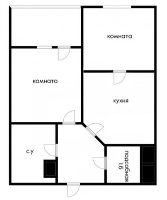 Продам однокомнатную (1-комн.) квартиру, им. Петра Метальникова ул, 38, Краснодар г