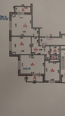Продам трехкомнатную (3-комн.) квартиру, им. Леонида Лаврова (Пашковский жилой ма ул, 8к5, Краснодар г