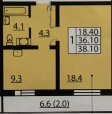 Продам однокомнатную (1-комн.) квартиру, Корнея Чуковского ул, 7к4, Санкт-Петербург г