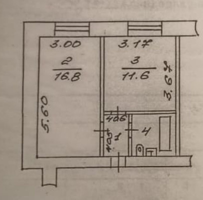 Продам двухкомнатную (2-комн.) квартиру, Щусева ул, 12к3, Великий Новгород г