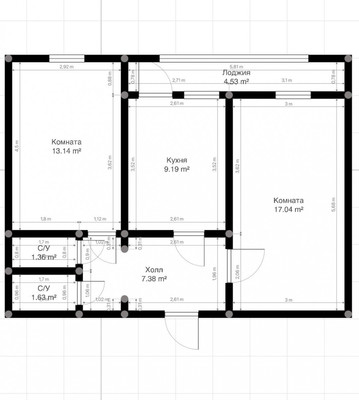 Продам двухкомнатную (2-комн.) квартиру, Тарчокова ул, 58, Нальчик г
