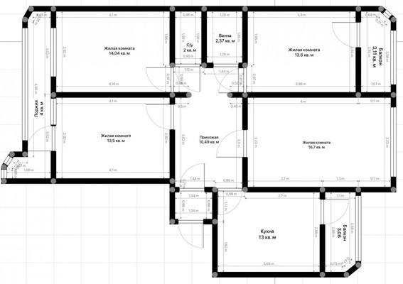 Продам многокомнатную квартиру, Тарчокова ул, 54ка, Нальчик г