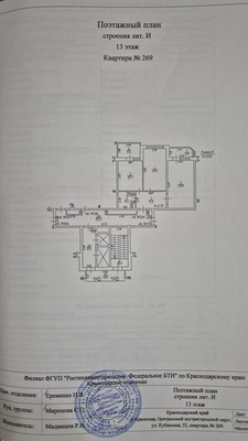 Продам двухкомнатную (2-комн.) квартиру, Кубанская ул, 52, Краснодар г