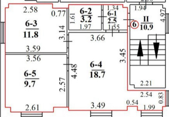 Продам двухкомнатную (2-комн.) квартиру, Достоевского ул, 18Д, Ялта г