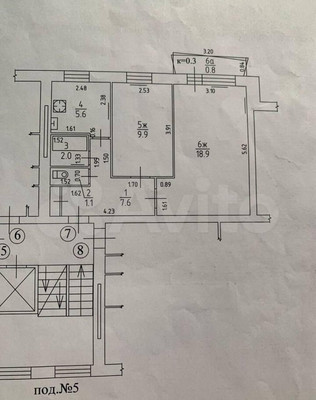 Продам двухкомнатную (2-комн.) квартиру, Автомобильная ул, 15, Калининград г