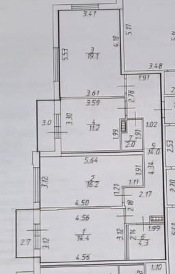 Продам трехкомнатную (3-комн.) квартиру, Юнтоловский пр-кт, 49к5, Санкт-Петербург г