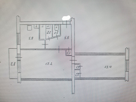 Продам двухкомнатную (2-комн.) квартиру, М.Горького ул, 4, Медвежьегорск г
