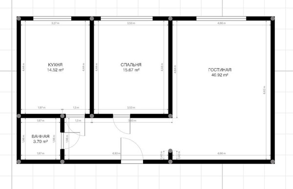 Продам двухкомнатную (2-комн.) квартиру, Красивый пер, 9, Нальчик г