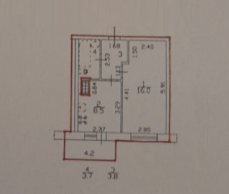 Продам однокомнатную (1-комн.) квартиру, Караваевская ул, 28Ак1, Санкт-Петербург г