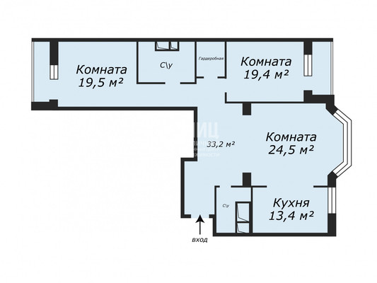 Продам трехкомнатную (3-комн.) квартиру, Никулинская ул, 5к2, Москва г