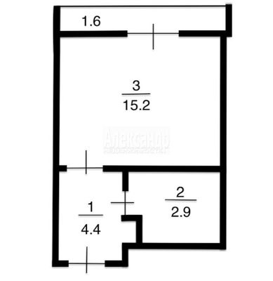 Продам однокомнатную (1-комн.) квартиру, Охтинская аллея, 12, Мурино п