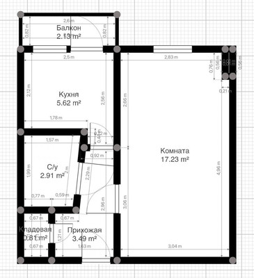 Продам однокомнатную (1-комн.) квартиру, Ингушская ул, 25кА, Нальчик г
