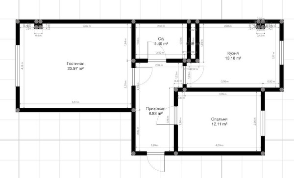 Продам двухкомнатную (2-комн.) квартиру, Шогенова ул, 12, Нальчик г