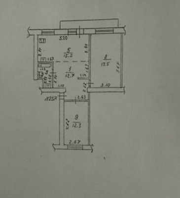 Продам трехкомнатную (3-комн.) квартиру, Аральская ул, 79/88, Симферополь г
