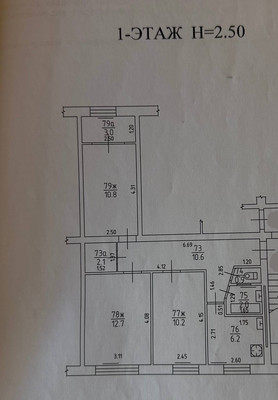 Продам трехкомнатную (3-комн.) квартиру, Коммунистическая ул, 37, Калининград г