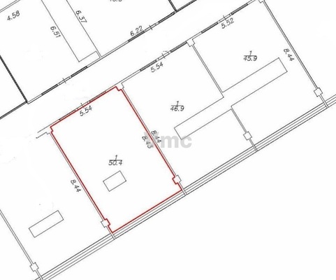 Продам офисное помещение 92,2 м2, Ленинская Слобода ул, 26, Москва г