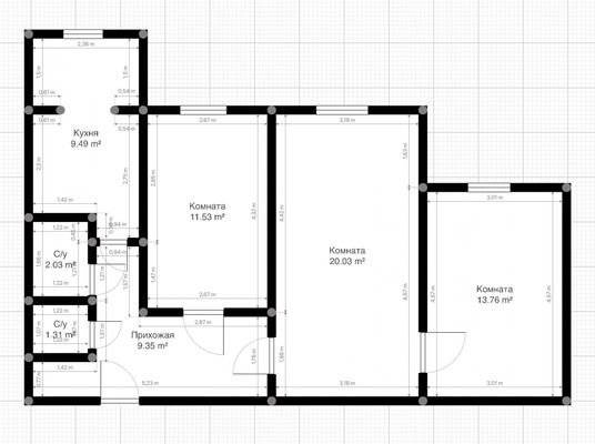 Продам трехкомнатную (3-комн.) квартиру, Мальбахова ул, 30кб, Нальчик г
