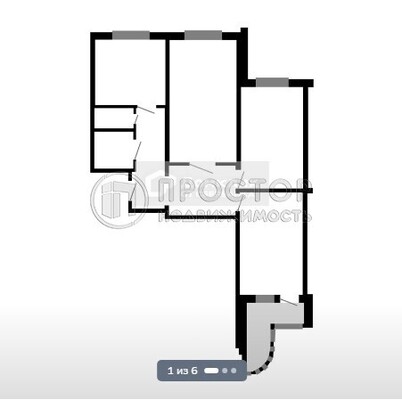 Продам трехкомнатную (3-комн.) квартиру, Скобелевская ул, 3к1, Москва г