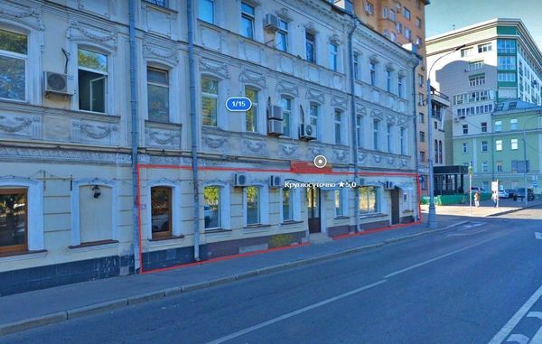 Сдам коммерческое помещение 110 м2, Садовая-Самотёчная ул, 15/1, Москва г