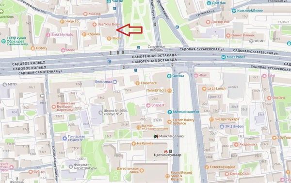 Сдам коммерческое помещение 110 м2, Садовая-Самотёчная ул, 15/1, Москва г
