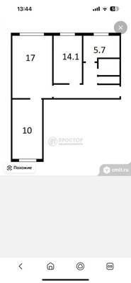 Продам трехкомнатную (3-комн.) квартиру, 5-я Кожуховская ул, 18к2, Москва г