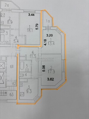 Продам двухкомнатную (2-комн.) квартиру, Валовая ул, 21к125, Москва г