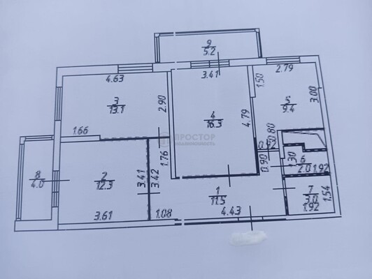 Продам трехкомнатную (3-комн.) квартиру, Муравская ул, 42к1, Москва г