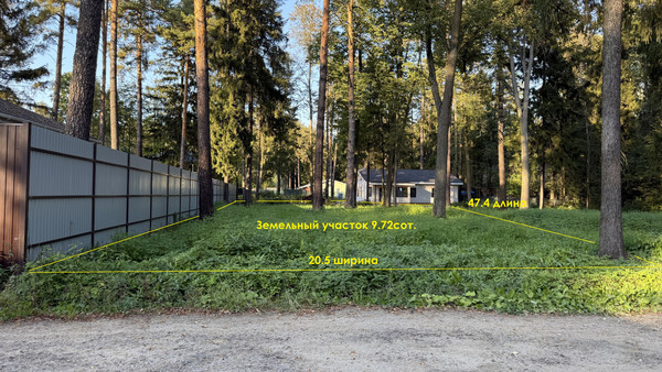Продам участок 9,72 соток, ИЖС, Тихая ул, 10Б, Кратово дп, 0 км от города