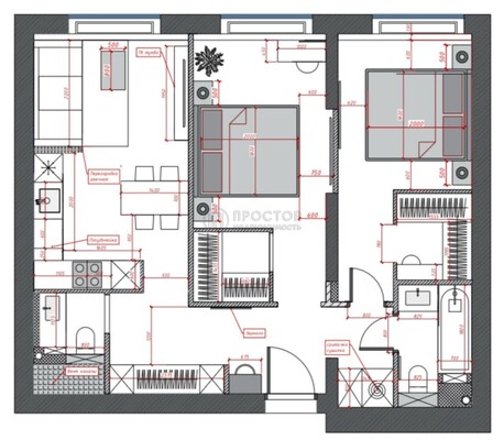 Продам трехкомнатную (3-комн.) квартиру, Шелепихинская наб, 42к1, Москва г