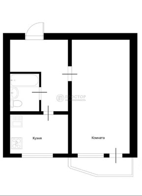 Продам однокомнатную (1-комн.) квартиру, Демьяна Бедного ул, 2к5, Москва г