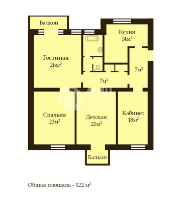 Продам многокомнатную квартиру, 1-я Машиностроения ул, 4к1, Москва г