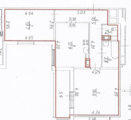 Продам двухкомнатную (2-комн.) квартиру, Ветеранов пр-кт, 173к7, Санкт-Петербург г