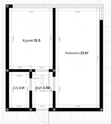 Продам однокомнатную (1-комн.) квартиру, Хужокова ул, 1, Нальчик г