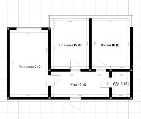 Продам двухкомнатную (2-комн.) квартиру, Хужокова ул, 1, Нальчик г