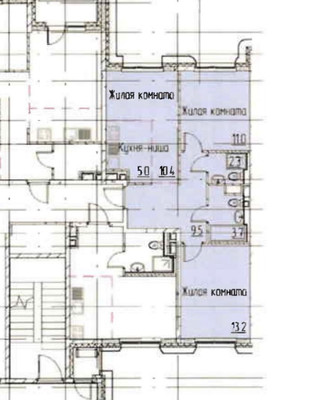 Продам трехкомнатную (3-комн.) квартиру, Луговая ул, 3, Заречье рп
