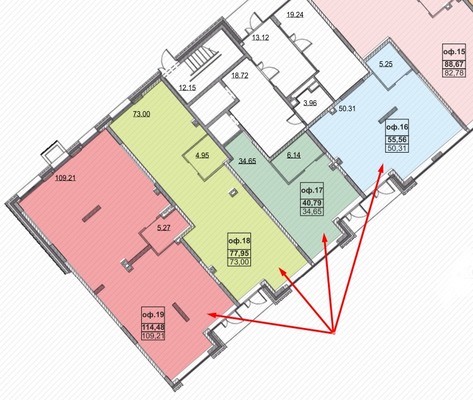 Сдам коммерческое помещение 289 м2, Теплых встреч ул, Усады с