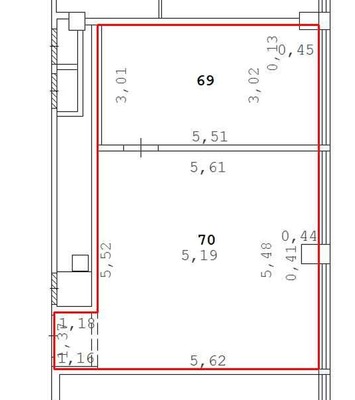 Сдам офисное помещение 48,9 м2, Ленина пр-кт, 24/8, Екатеринбург г