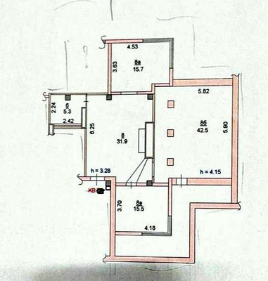 Продам трехкомнатную (3-комн.) квартиру, Семашко пер, 48А, Ростов-на-Дону г