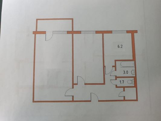 Продам двухкомнатную (2-комн.) квартиру, М.И. Неделина ул, 45, Липецк г