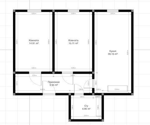 Продам двухкомнатную (2-комн.) квартиру, Ашурова ул, 20, Нальчик г