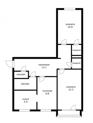 Продам трехкомнатную (3-комн.) квартиру, Ленинского Комсомола пр-кт, 24, Видное г