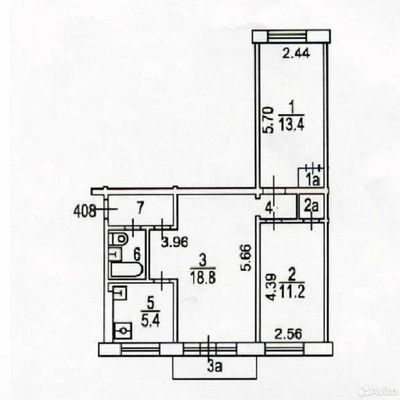 Продам трехкомнатную (3-комн.) квартиру, Звёздный б-р, 14, Москва г